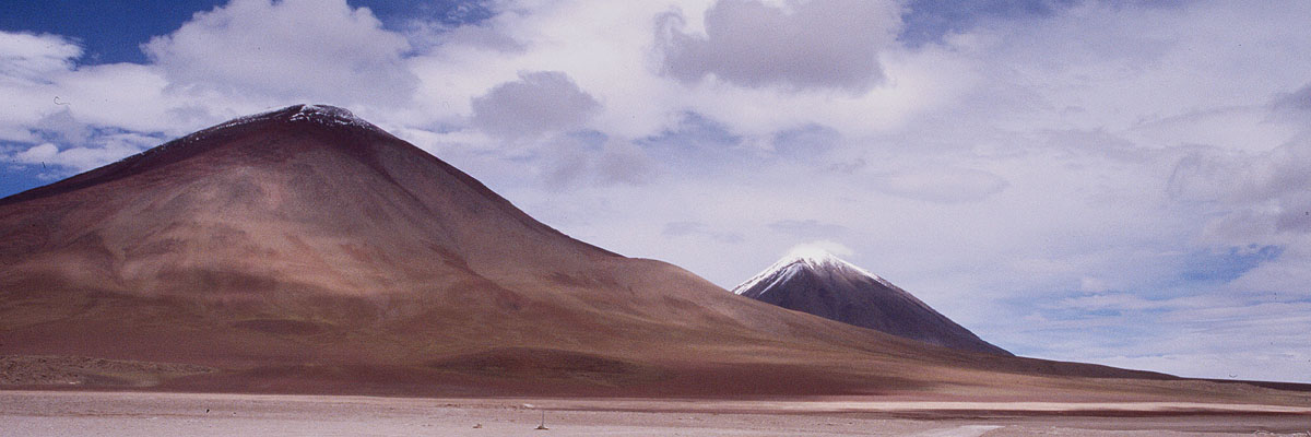 Photo panoramique du Licancabur (coté Bolivie)