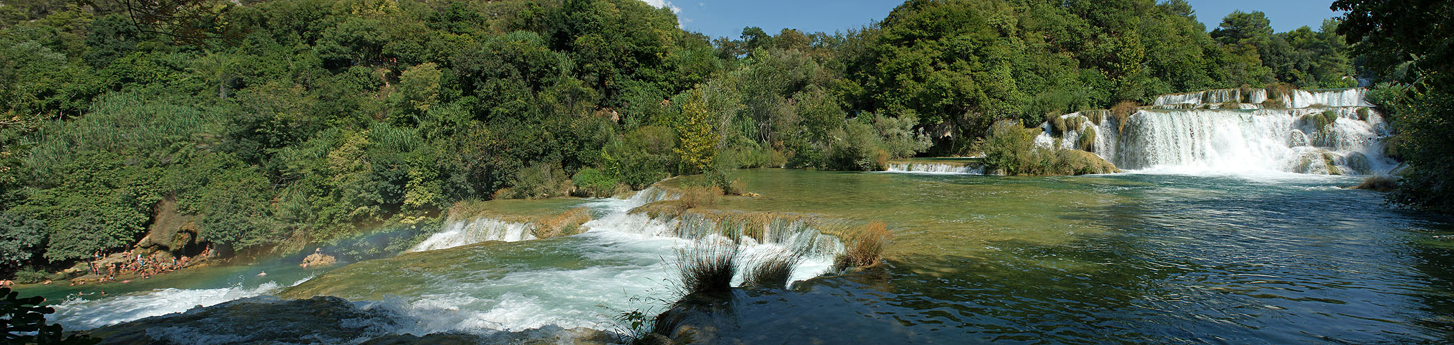 Photo panoramique de [q]Skradinski Buk[q] à Krka