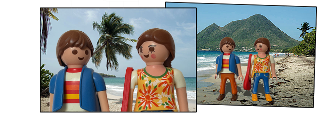 Selfies influenceurs en Martinique