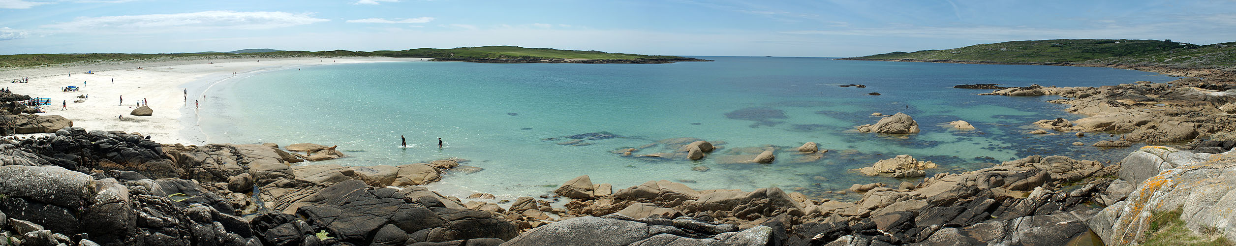 Photo panoramique de [q]Dogs bay[q] (Connemara)