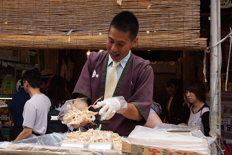 Tōkyō - Marché extérieur de Tsukiji