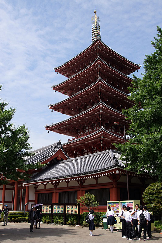 Tōkyō - Temple [q]Sensō-ji[q]
