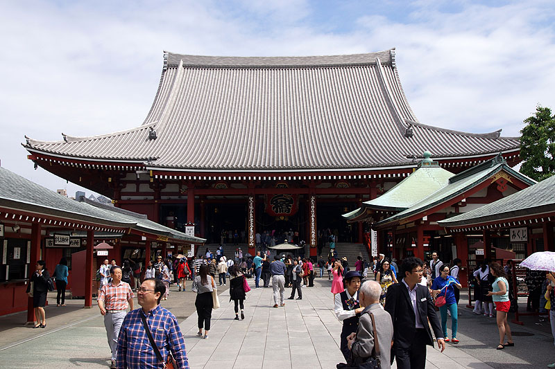 Tōkyō - Temple [q]Sensō-ji[q]