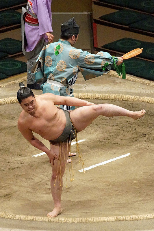 Tōkyō - Stade de sumo [q]Ryōgoku Kokugikan[q]