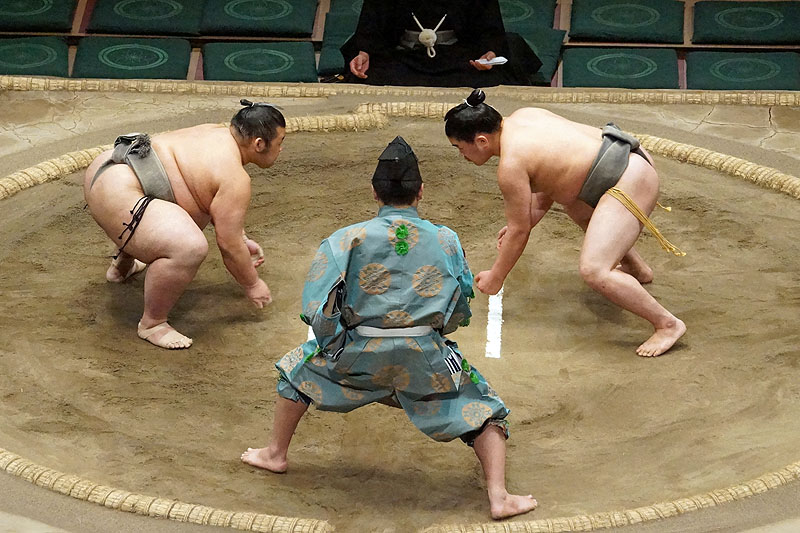 Tōkyō - Stade de sumo [q]Ryōgoku Kokugikan[q]