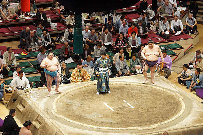 Tōkyō - Stade de sumo [q]Ryōgoku Kokugikan[q]