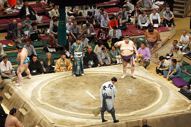 Tōkyō - Stade de sumo [q]Ryōgoku Kokugikan[q]