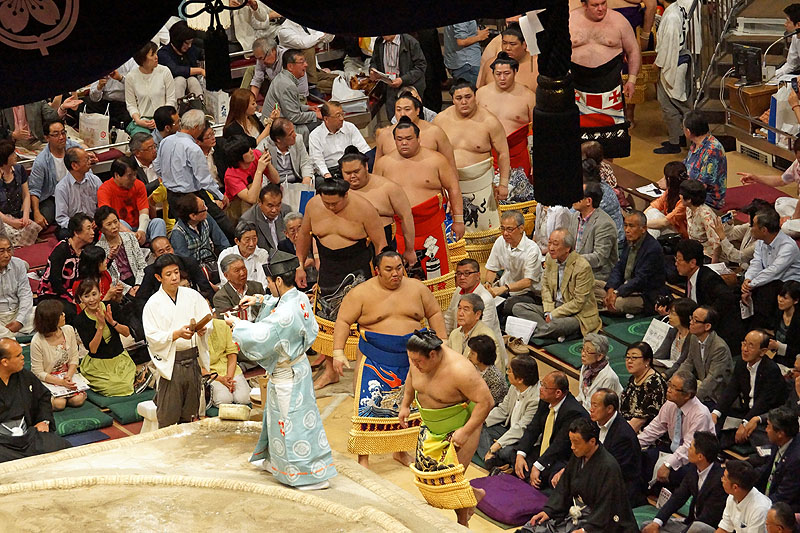 Tōkyō - Stade de sumo [q]Ryōgoku Kokugikan[q]