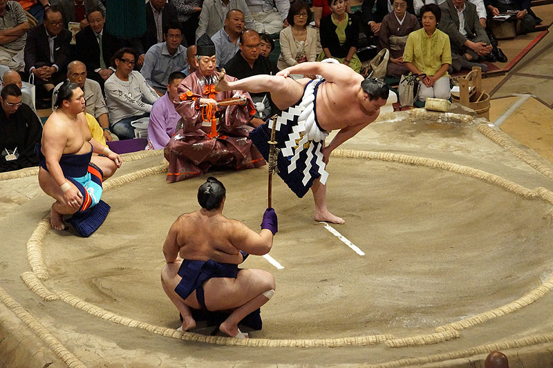 Tōkyō - Stade de sumo [q]Ryōgoku Kokugikan[q]