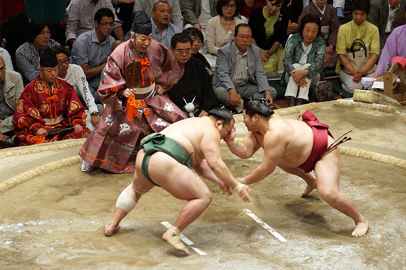 Tōkyō - Stade de sumo [q]Ryōgoku Kokugikan[q]