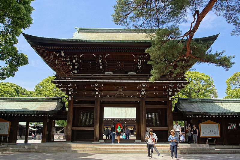 Tōkyō - Sanctuaire de [q]Meiji-jingū[q]