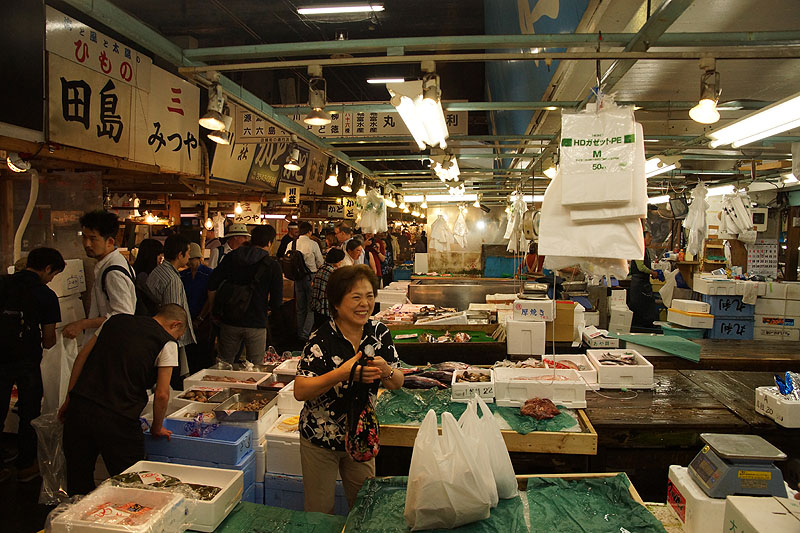 Tōkyō - Marché aux poissons de Tsukiji