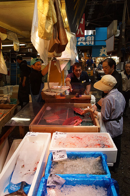 Tōkyō - Marché aux poissons de Tsukiji