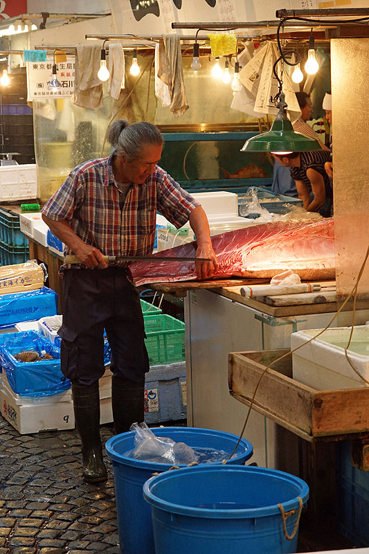 Tōkyō - Marché aux poissons de Tsukiji