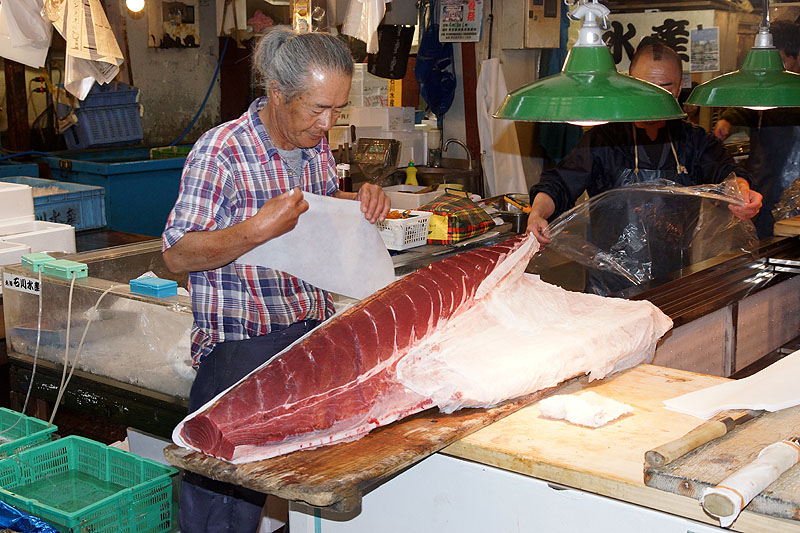 Tōkyō - Marché aux poissons de Tsukiji