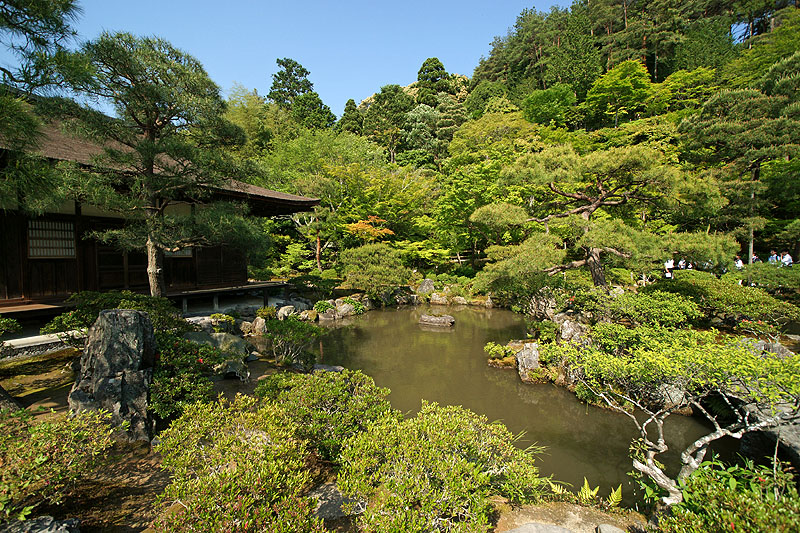 Kyōto - Temple du Pavillon d argent (Ginkaku-ji)