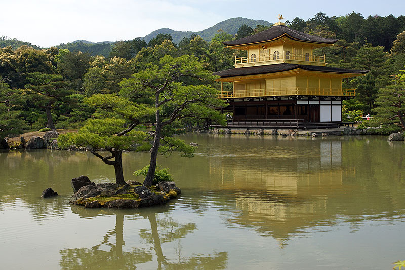 Kyōto - Temple du Pavillon d or ([q]Kinkaku-ji[q])