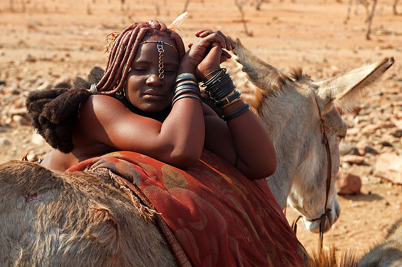 Epupa - village Himba