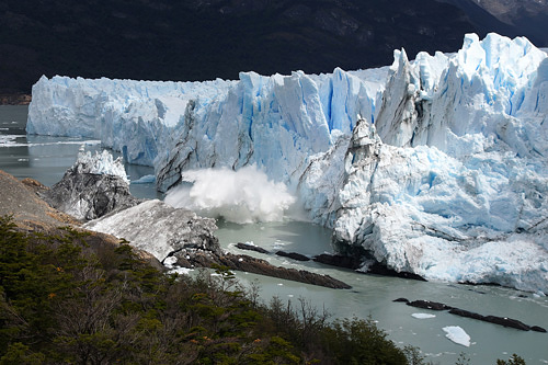 PATAGONIE & IGUACU - Passerelles devant le [q]Perito Moreno[q]