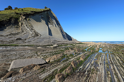 PAYS BASQUE - Route du flysch