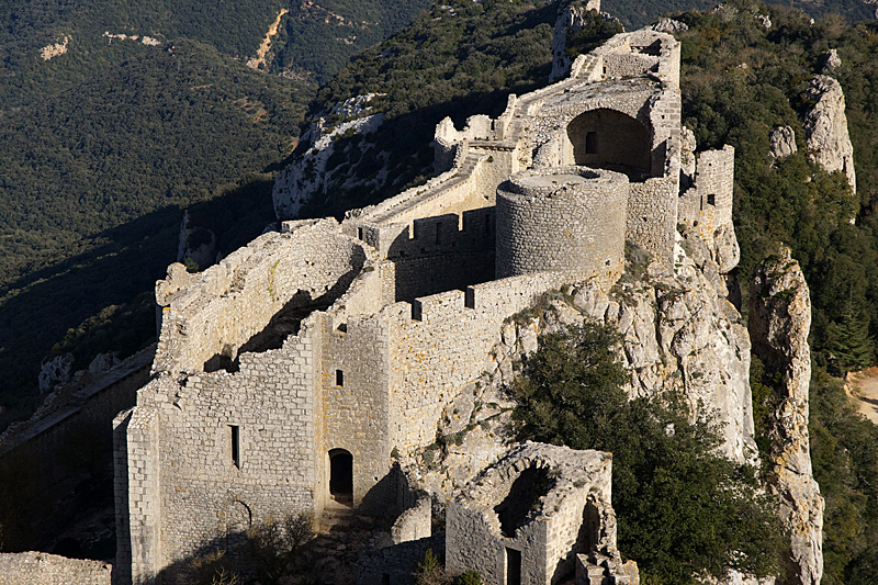 Photo château de Peyrepertuse
