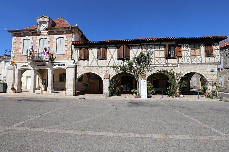 Photo du village de Solomiac