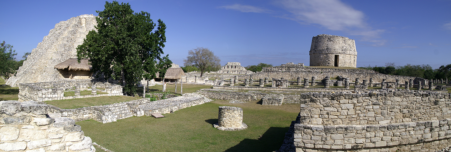 Photo panoramique de Mayapan