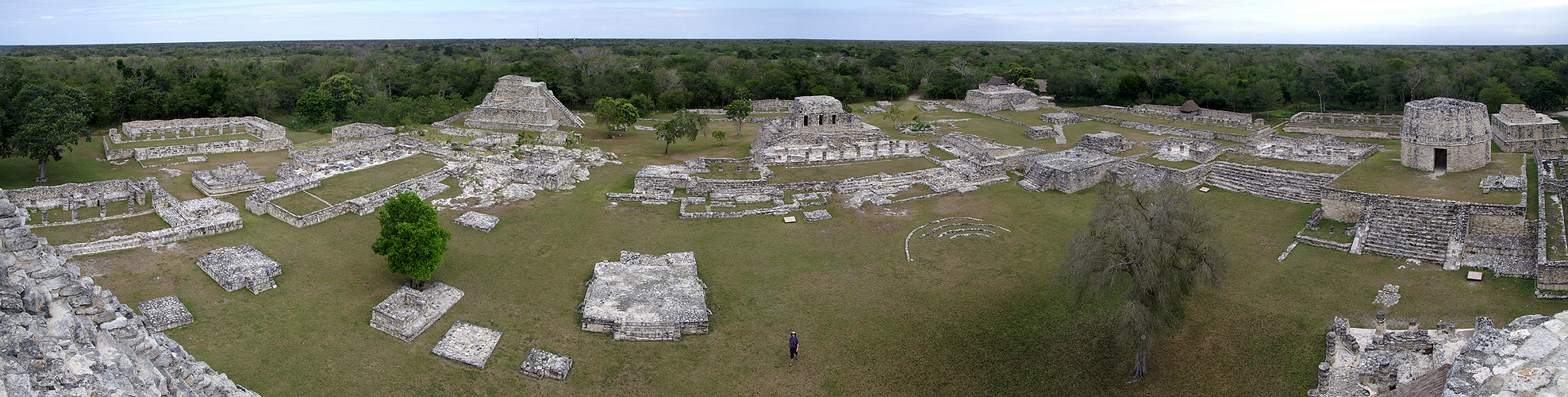 Photo panoramique de Mayapan