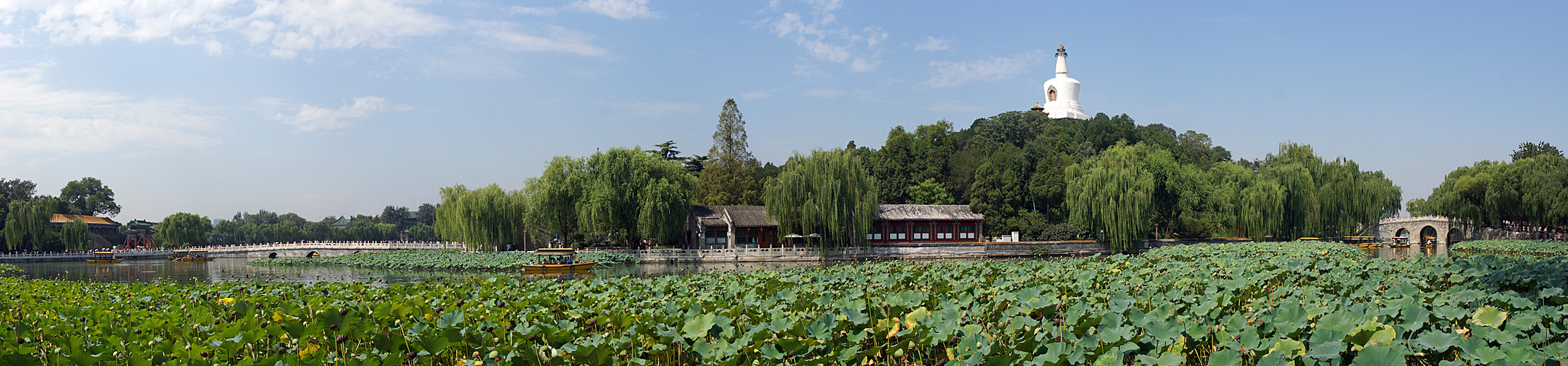 Photo panoramique du Parc Beihai