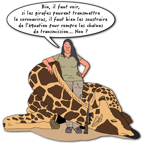 Dessin Logique de chasseur, logique de connard !