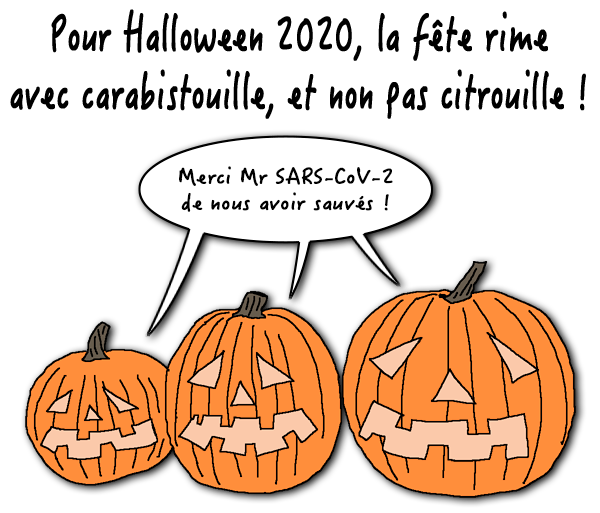 Dessin Halloween 2020 et citrouilles !