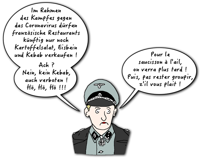 Dessin plats interdits !