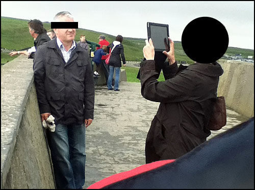 Prendre une photo avec un ipad...