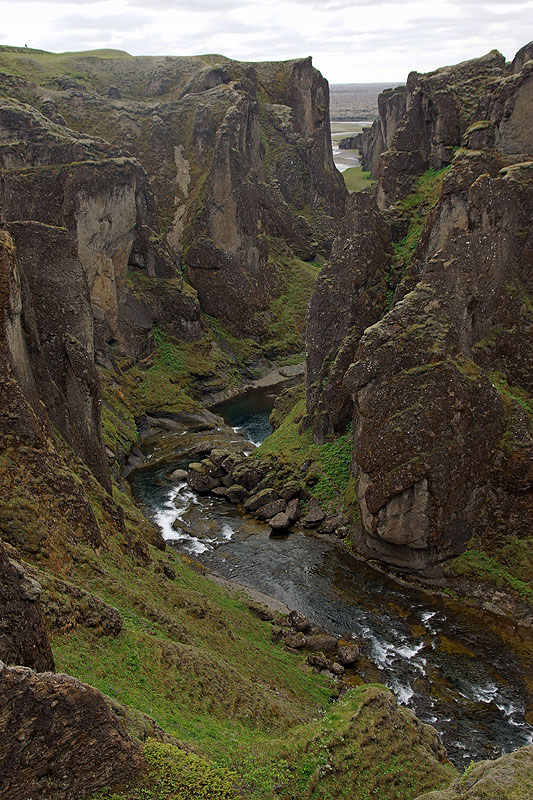 Canyon de Fjaðrárgljúfur