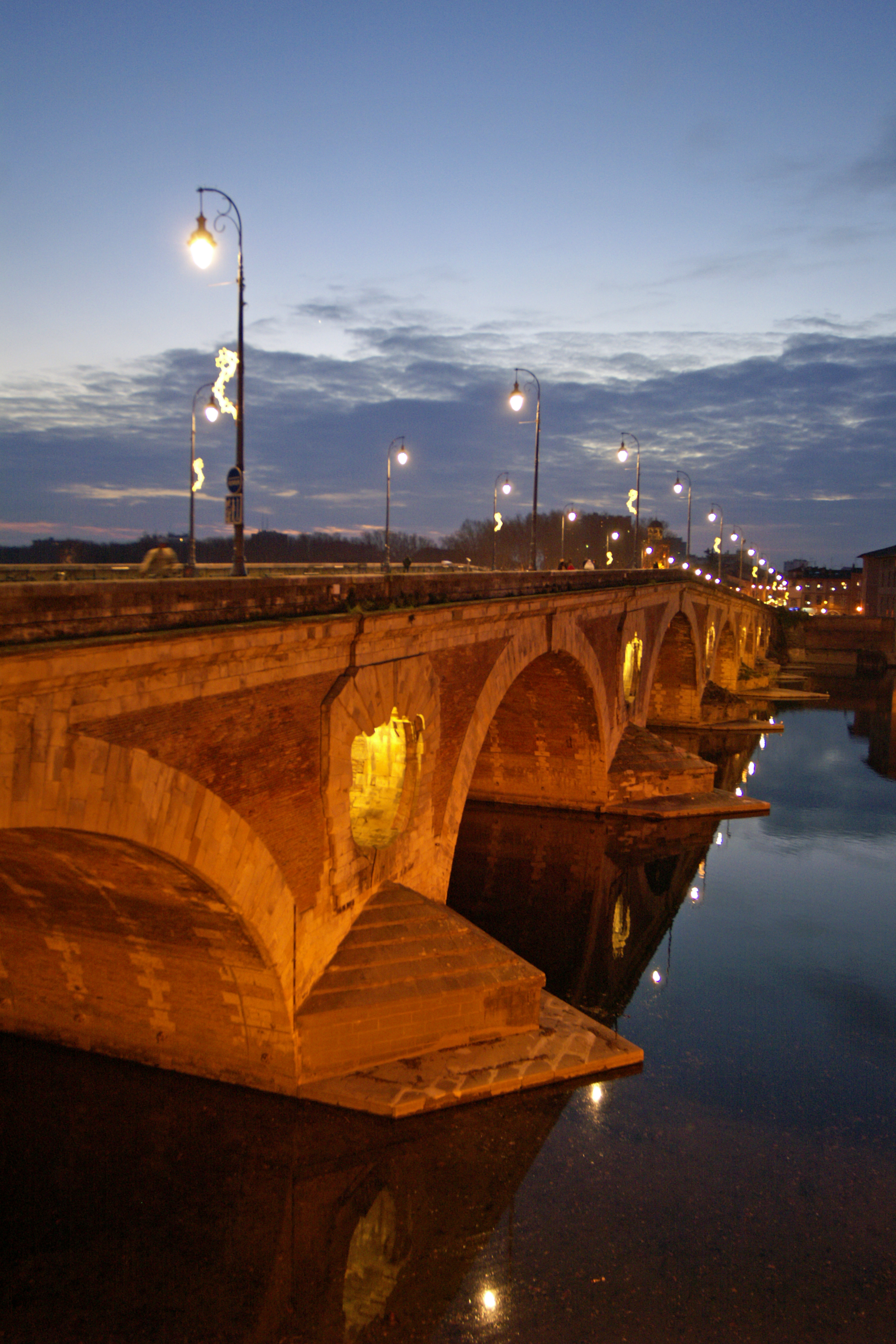 Toulouse de Nuit - Pont neuf