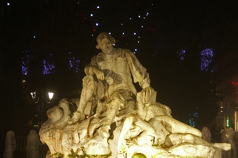 Toulouse de nuit - Place Wilson
