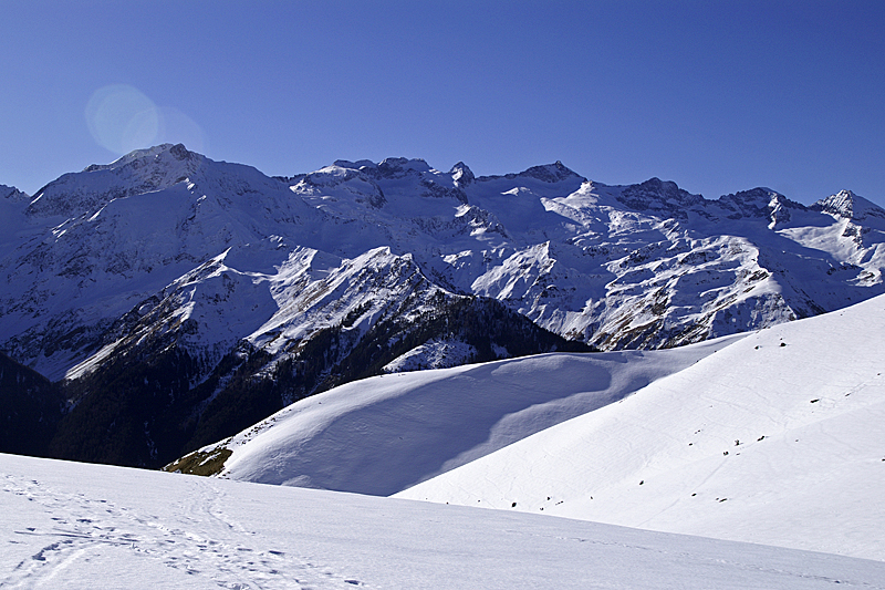 Luchon - Massif de la Maladeta[br]depuis le col de Barèges