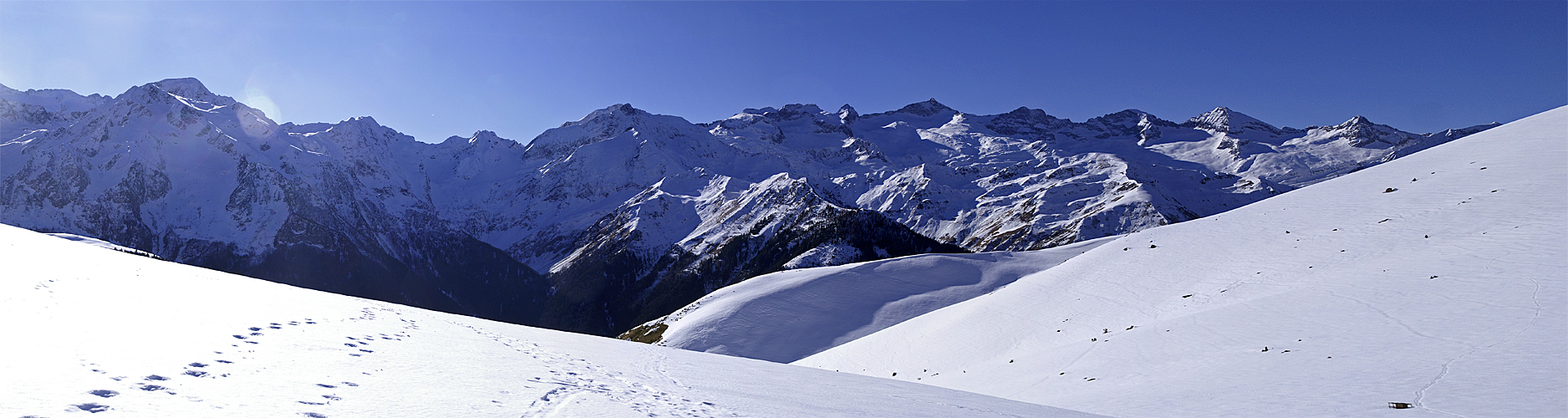Luchon - Massif de la Maladeta[br]depuis le col de Barèges