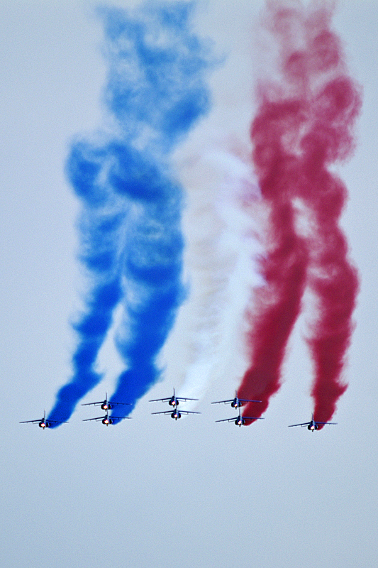 Air Expo - La patrouille de France sur Alphajet