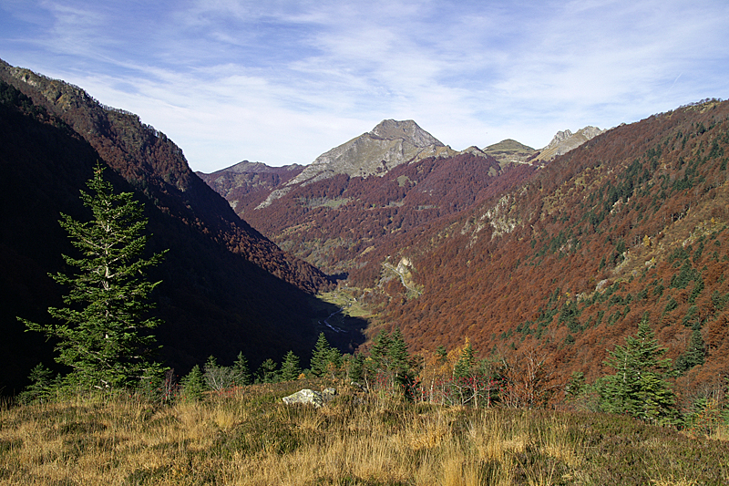 Garbettou automnal - La vallée du Garbet