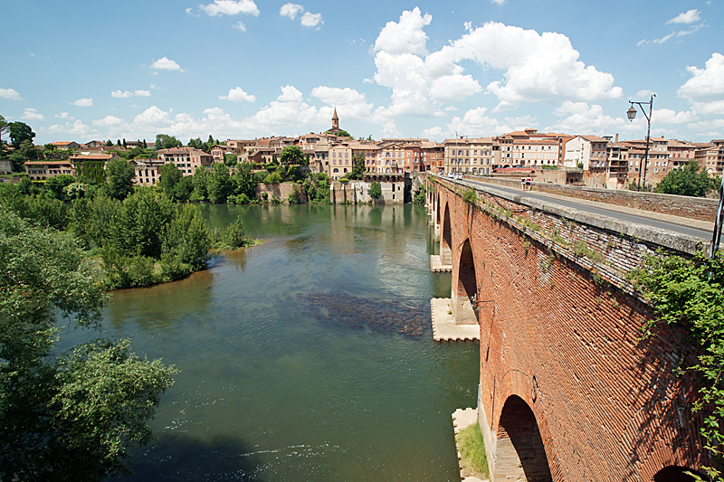 Balade dans le Tarn - Pont Vieux, Albi (Tarn)