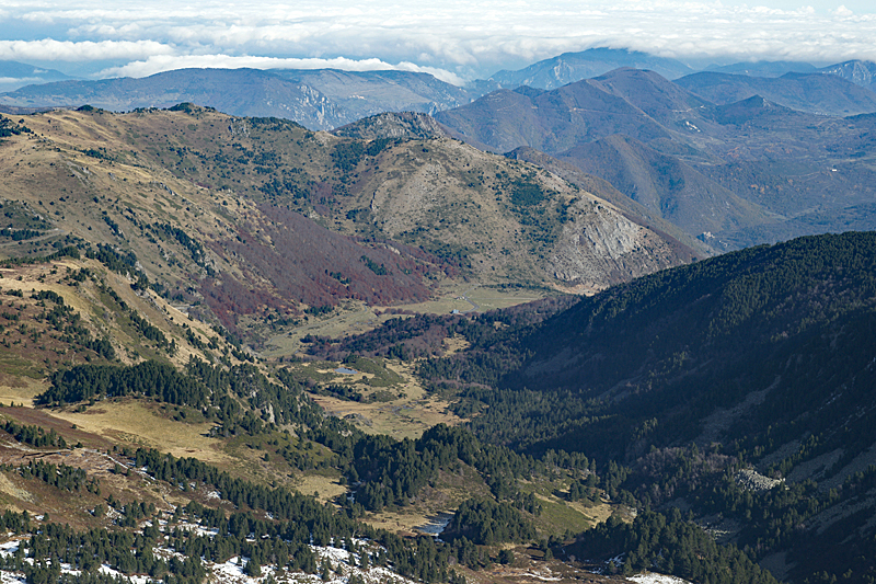 Pic du Tarbésou - Depuis le pic du Tarbésou, vers l est
