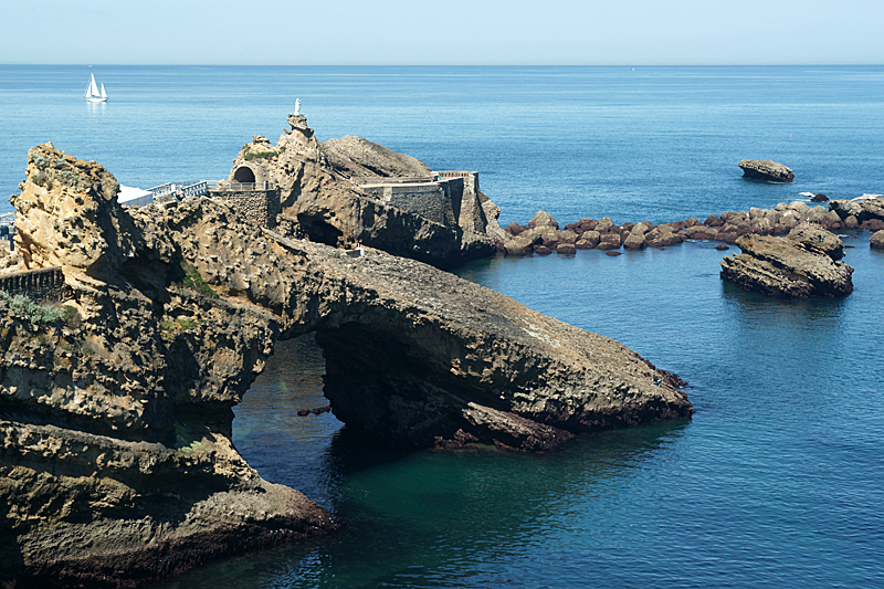 Biarritz - Bayonne - Biarritz - Rocher de la vierge