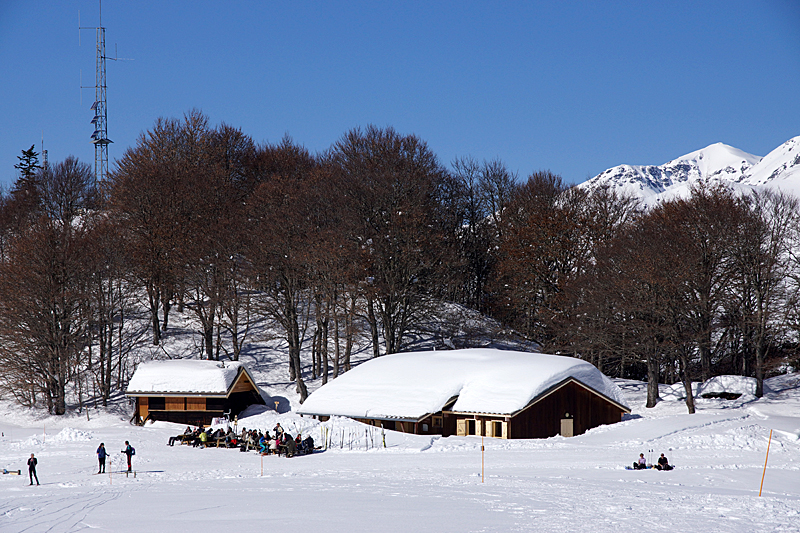 Raquettes au Chioula - Le refuge du Chioula