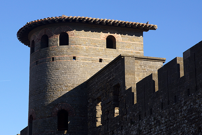 Carcassonne - Tour gallo-romaine de la cité 