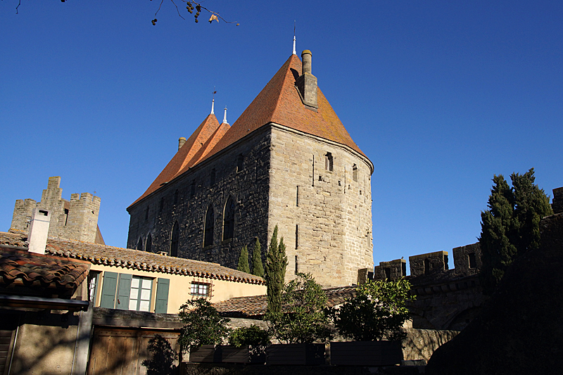 Carcassonne - Arrière de la porte narbonnaise