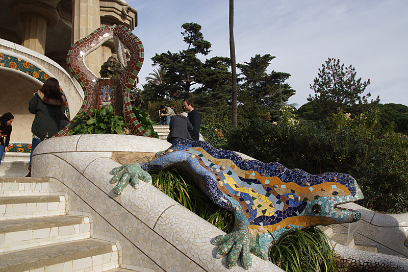 24h. à Barcelone - [q]Park Güell[q]