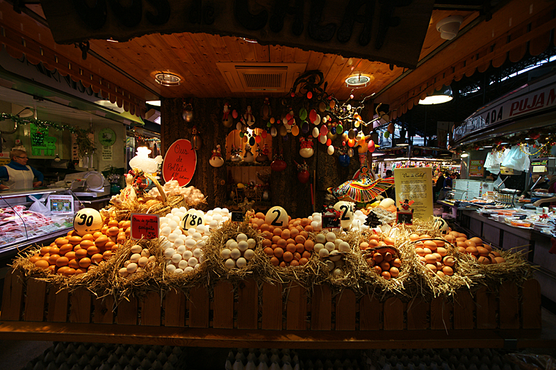 24h. à Barcelone - [q]Mercat de la Boqueria[q]