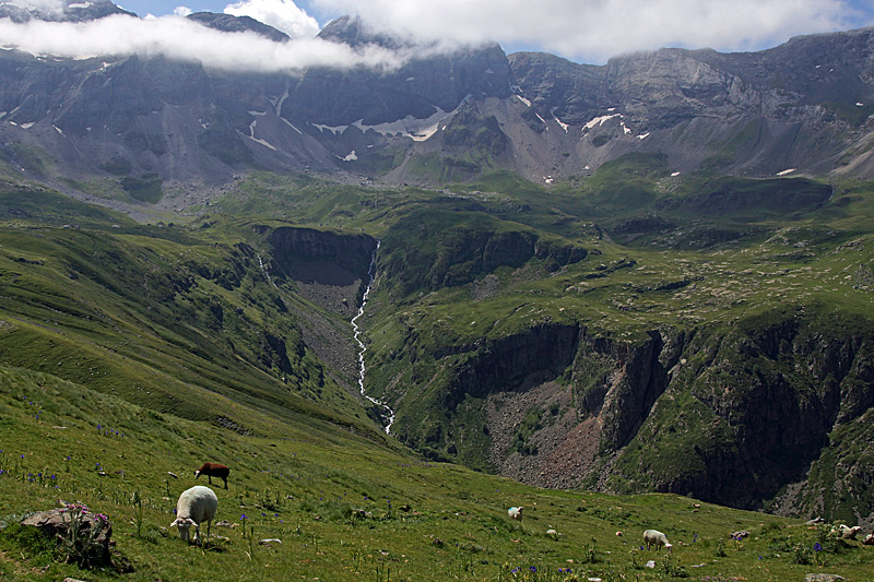 Cirque de Troumouse - La cascade de Matacas