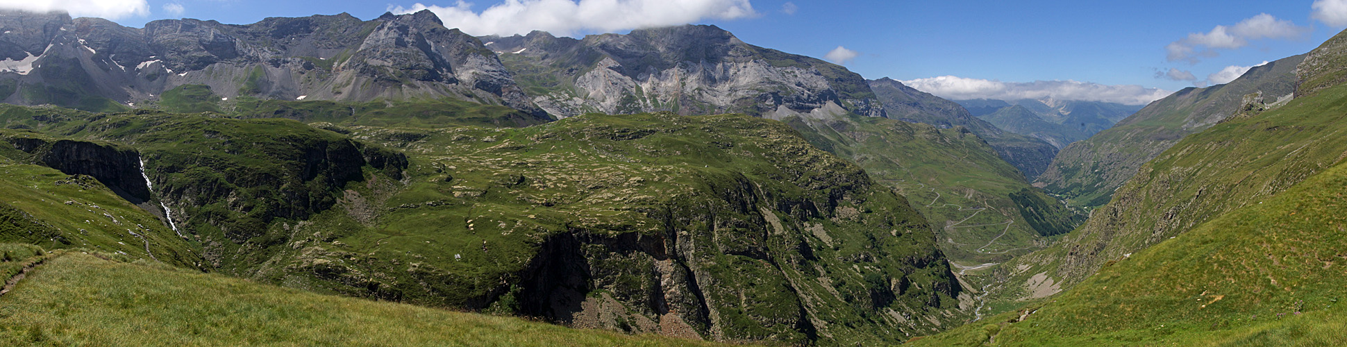 Cirque de Troumouse - L ouest du cirque